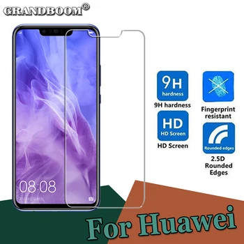 100ks 2.5 D Tvrdeného Skla Stráže Pre Huawei Y9 Y7 Pro Prvočíslo P Smart Plus 2019 Vychutnať 9 9E 9S Screen Protector Stráže Štít Film