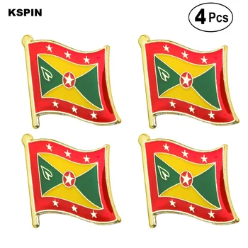 Vlajka kanada Pin Klopě Pin Odznak Brošňa Ikony 4pcs