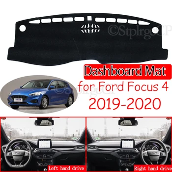 Pre Ford Focus 4 2019 2020 Anti-Slip Mat Tabuli Pad Slnečník Dashmat Chrániť Koberec Anti-UV Dash Vankúš Auto Príslušenstvo MK4