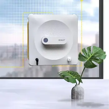 BOBOT Robot Okno Vysávač s Detekciu Hrán Senzor Domov Windows Podlahy, Steny Čistiaci Robot singfei win3060