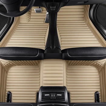 Custom 5 Sedadlo auta podlahové rohože pre toyota rav4 (c-h Hilux 2000 - 2020 auto rohože auto príslušenstvo