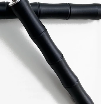 Bambusové tvar rukoväte švihadlo s guličkovým ložiskom 2,5 mm ocele rýchlosť preskakovanie lana kvalitné jednoduchý dizajn