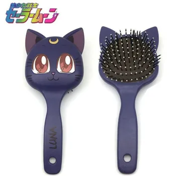Nové Anime Sailor Moon Luna Cosplay Kostýmy, Rekvizity Módne Špirála Cute Cat Hairbrush
