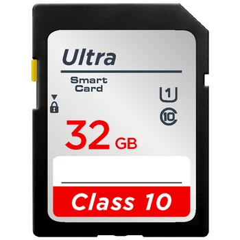 Veľkoobchod 8G SD Karta 16 G 32 G 64 G 128G Karty Flash TF Karta pre Kameru/PC s SDHC SDXC Class 10 s maloobchod pckage