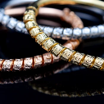 Slnečné Šperky, Náhrdelníky Bangles Rose Medi Tri Farebné Módne Šperky 2020 Pre Ženy Na Párty Darček Kvalitné Exquisit