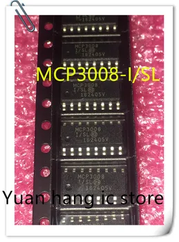 5 ks Nové Originálne Pôvodnom MCP3008-I/SL SOP-16 MCP3008