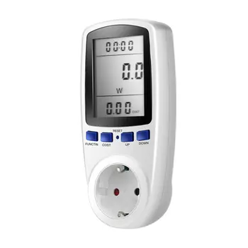 Nové KWE-PMB01 Zástrčku Digitálne Napätie Wattmeter Spotreba W Energie Meter AC Elektrickej energie Analyzer Monitor