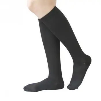 Multi - farebné tlak, kŕčové žily nôh kompresné ponožky bolestiach kolena športové ponožky podporu úsek priedušná futbal ponožky