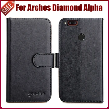 Hot Predaj! Archos Diamond Alfa Prípade Nového Príchodu 6 Farieb Vysokej Kvality Flip Kožené Ochranné Telefón Puzdro