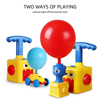 Horúce Hračka Vzdelávania, Vedy Moc Balón Auto Montessori hračky Experiment Hračky Zábava Inerciálnych Spustenie Veža Autá, Hračky pre Deti Darček