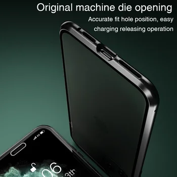 Dvojité Bočné Magnetické puzdro pre iPhone 12 Pro Max XR XS MAX 11 8 7 6 6 Plus Magnet Sklenený Kryt Telefónu, pre iPhone 12 7 8 Prípade Coque