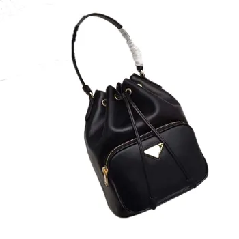 Nové nylon handričkou string šnúrkou vedro vrece prenosný univerzálny Jediný Ramenný Messenger Taška Mini dámske kožené ruky tašku