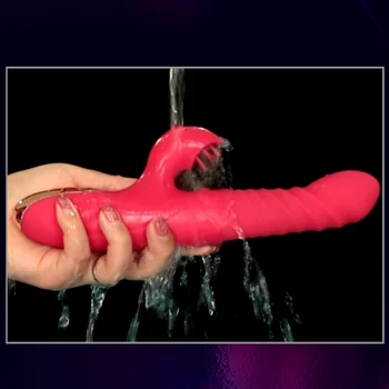 Králik Vibrátory Teleskopická Vyhrievané Dilda pre Ženy Análny Plug Sexuálne Hračky Klitorisu Zadok Masér Žena Sextoys Dospelých, Erotické Shop