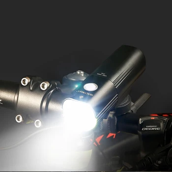 Svetlo na bicykel Rainproof USB Nabíjateľné 1600 Lúmenov 4500mAh MTB Predné Lampy Hliníkový Reflektor Ultralight Baterka Bicyklov Svetla