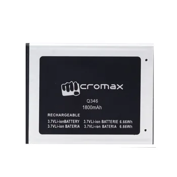 Nabíjateľná Batéria Telefónu Pre Micromax Q346 Batérie Vysokej Kvality 1800mAh Doprava Zadarmo+Trať kód