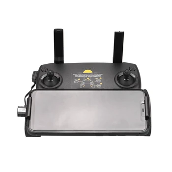 Diaľkové Ovládanie Rozšíriť Telefón Držiteľ Klip Mount Stojan na Stenu pre DJI Mavic Mini / Mavic 2 Pro / Zoom Drone s USB Kábel Diera
