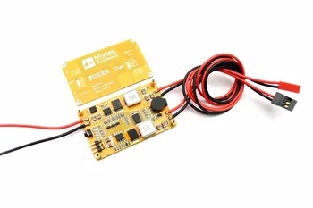 Matek UBEC U4A2P Dualway 4A 5 ~ 12V Built-in Battery Monitor Aux Ovládanie RC Quadcopter Multicopter