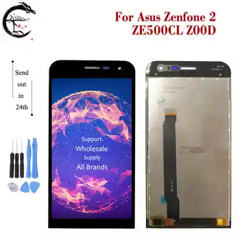 LCD S Rámom Pre Asus Zenfone 2 ZE500CL Z00D Full LCD Displej Dotykový Panel Digitalizátorom. Montáž Pre ASUS ZE500CL Displej