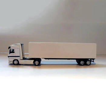 37 CM v Mierke 1/43 Diecast Ťažké Zliatiny Kontajner truck Transport vozidla, Model Simulácie Kovové Nákladných Prívesov Deti Zbierka Hračiek