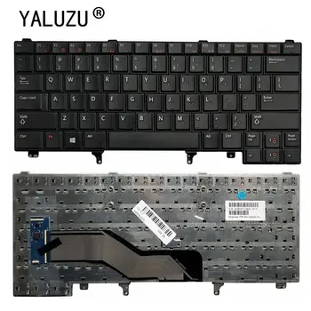 YALUZU Nové US klávesnica pre Dell Latitude E5420 E5430 E6320 E6330 E6430 anglický bez Bodu Stick
