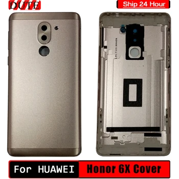 Česť 6X Nové Batérie, Dvere, Zadný Kryt Bývanie Prípade Huawei Honor 6x Fotoaparát S Objektívom+Napájania ovládanie Hlasitosti Náhradné Bývanie