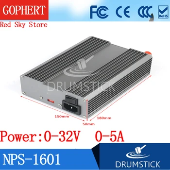 Svieti Gophert NOVÉ NPS-1601 32V 30V 5A CPS-3205II Inovovaná Verzia Mini Nastaviteľné Digitálne DC Napájanie OVP/OCP