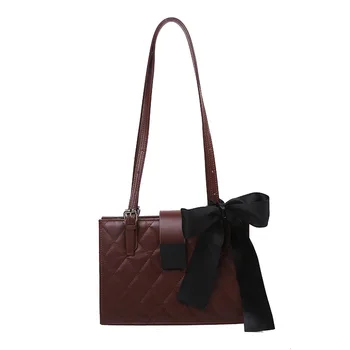 Jesenné a zimné módne kabelky jednoduché rameno podpazuší taška 2021 Nové Módne farby žien jednoduchosť Čistá Farebná Mäkká taška