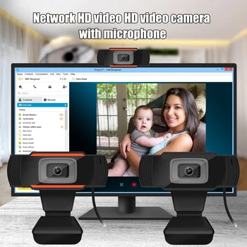 30 Stupňov Otočná 2.0, HD webová Kamera 1080p USB foto-Video Web Kamera s Mikrofónom Pre PC Výpočet