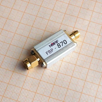 Doprava zadarmo, FBP-870 870 (840~900) MHz pásmového filtra, ultra malý objem, SMA rozhranie senzor