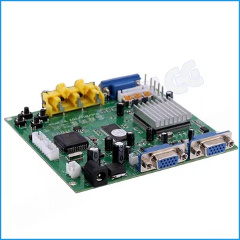 High Definition CGA EGA YUV na VGA Arkádovej Hry Video Converter Rada Dvojité VGA Výstup pre CRT, LCD a PDP Monitor ( GBS-8220)