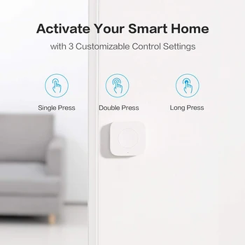 Aqara Smart Wireless Switch, Smart Remote Jedným z Kľúčových Kontroly Aqara Inteligentná Aplikácia Home Security APP Control Pre Mijia APP