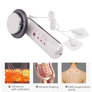 3 v 1 Ultrazvukové Kavitácie Krásy Stroj S Anti-Celulitída Krém EMS Infračervené Ultrazvuk Telo, prípravkov na Chudnutie, Masér Fat Burner
