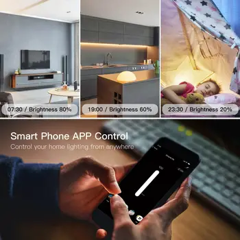 NÁS WiFi Smart Light Dimmer Prepínač Inteligentný Život/Tuya APLIKÁCIE Kompatibilné s Alexa Domovská stránka Google Hlasové Ovládanie,Č Hub Potrebné