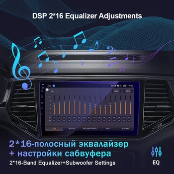 EKIY 4G LTE IPS DSP Android 10 autorádia Multimediálny Prehrávač 6 G+128G Pre Hyundai Sonata 7 LF 9-2017 Navigácia GPS, DVD, Stereo