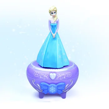 Disney Princezná Hračky Z Pvc, Akčné Figúrky Elsa Hudobné Módne Bábiky Vianočný Darček Hračky Pre Dievča Deti
