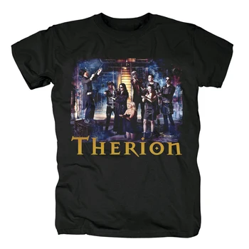 Bloodhoof Therion symfonický metal bavlna čierne tričko Ázijské Veľkosť