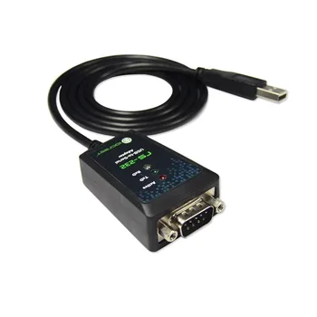 Kvalitný USB 2.0 Sériové RS-232 DB9 9Pin Adaptér Converter Kábel FTDI Chipset Dĺžka 1M USB NA RS232 PODPORU WIN10