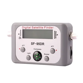 HORÚCE 1pcs Digitálne Zobrazenie Satelitné Vyhľadávanie SF-95DR Meter TV Signálu Finder SF95DR Satelitné vyhľadávanie