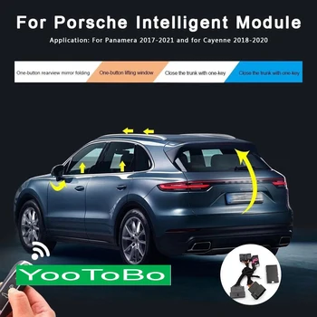 Auto Smart Inteligentný Modul Jedno Tlačidlo Spätného Zrkadla Skladacie Výťah Okien Batožinového Priestoru Strešné Okno Pre Porsche Cayenne Panamera 2017-21
