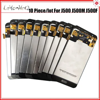 10 Ks/Veľa Železa Lcd Samsung J5 J500 Lcd Dispaly Dotykový Displej pre Samsung Galaxy J500 Obrazovke Digiteizer Montáž