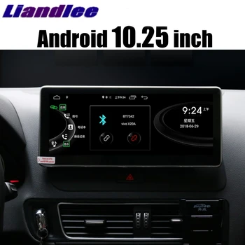 Liandlee Auto Multimediálny Prehrávač NAVI Pre Audi Q5 8R 2009~2018 LHD Android 4G RAM CarPlay Adaptér Rádio GPS, WIFI 4G Navigáciu