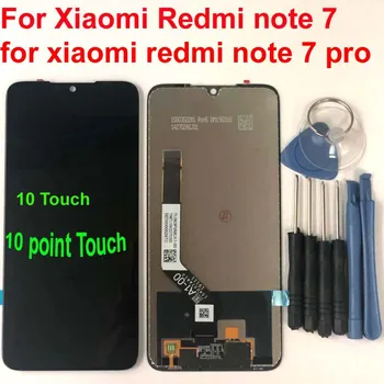 AAA Test Originálne LCD Pre Xiao Redmi Poznámka 7 LCD Displej Náhrada Za Redmi Note7 Pro LCD Dotykový Displej M1901F7G+Rám
