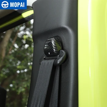 MOPAI Interiérové Lišty pre Jimny JB74 autosedačky Bezpečnostné Pracky Pásu Dekorácie Kryt na Suzuki Jimny 2019-2020 Príslušenstvo