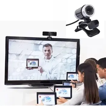 1080P Webcam USB2.0 Počítačovej Siete Kamery, Sieťové Kamery Zadarmo Disk USB Cam Hd Kamery S Mikrofón Webová Kamera na Počítač