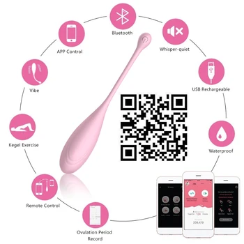 Nohavičky Vibrátory APLIKÁCIU Bluetooth Bezdrôtové Diaľkové Ovládanie Vibračné Vajíčko Nositeľné Dildo Vibrátor G-Spot Klitorisu sexuálnu hračku pre Ženy