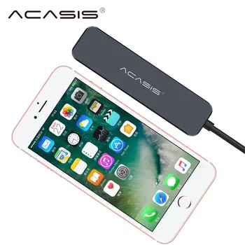 Acasis USB 3.0, Čítačka Kariet SD, Micro SD TF CF, MS Karta Compact Flash Adaptér pre Notebook OTG Typ C pre Multi Card Reader USB 3.0