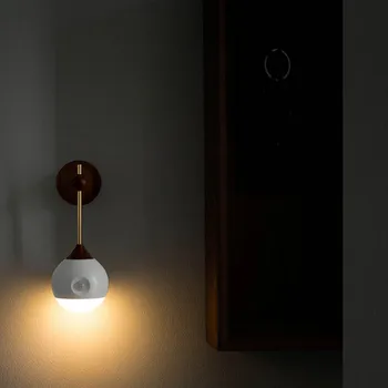Pôvodné Youpin Sothing Slnečný Inteligentný Senzor Nočné Svetlo Infračervené, Indukčné Nabíjanie pomocou pripojenia USB Vymeniteľné Magnetické Lampa Smart home H30