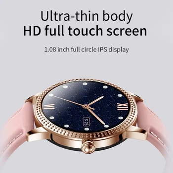 Smartwatch Ženy, Vodotesný IP67 Inteligentný Náramok Krvného Tlaku, Tepovej frekvencie Pre Samsung Xiao Apple Telefóny Športové Hodinky