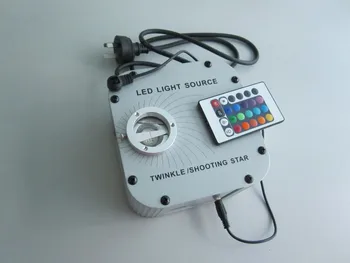 LED Dekoračný Efekt Plastové Optické Vlákna Strane Poukázal na Osvetlenie oblasti činnosti 400pcs 0,75 mm, Dĺžka 3 m pre Hala Stropný Luster