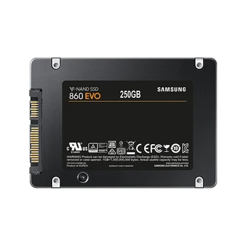 Samsung Internej jednotky ssd (Solid State Drive) 860 EVO 250GB 500GB ATA III SSD pre Prenosný Počítač 1 TB 2TB SATA 3 2.5 palcový Pevný Disk HDD